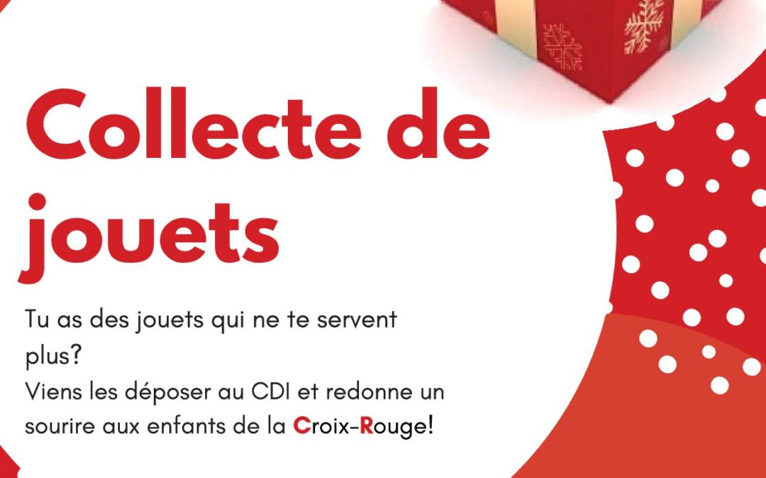 Collecte de jouets pour la Croix-Rouge