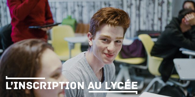 S’inscrire au Lycée