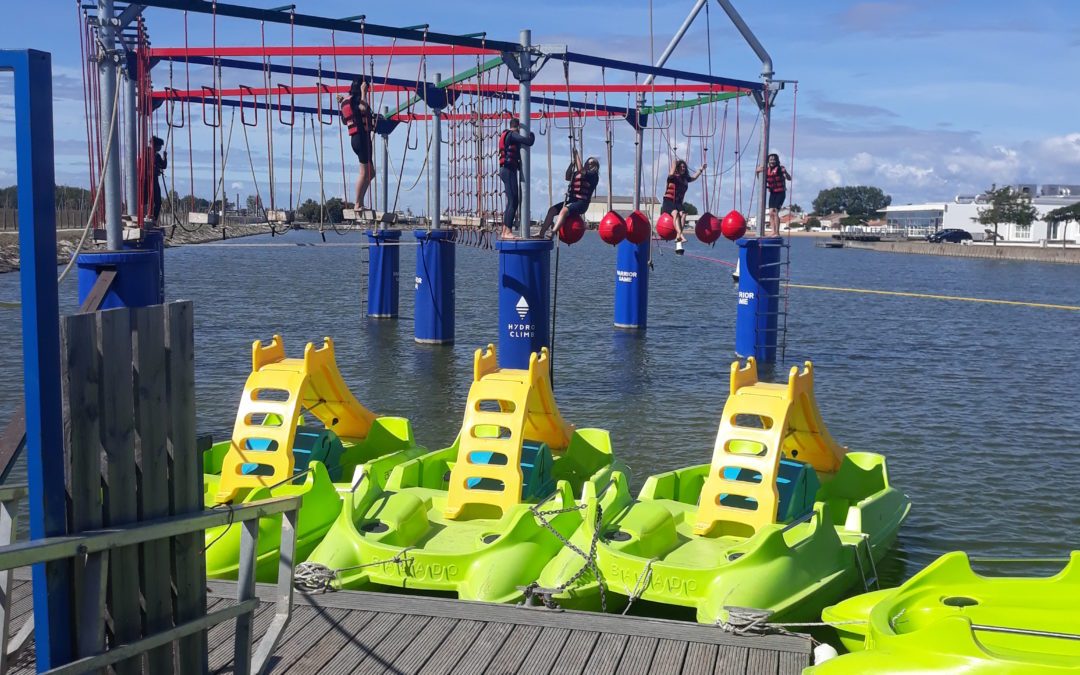 Journée d’intégration pour les 2PRO et 1CAP à l’Atlantic Wakepark de l’Aiguillon-sur-mer