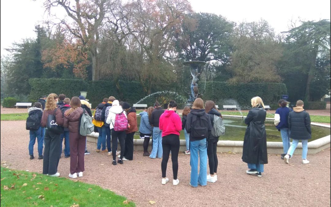 Visite guidée du jardin Dumaine pour les secondes section européenne