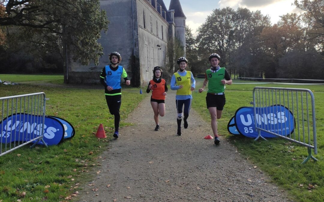 UNSS… Championnat départemental de bike and run