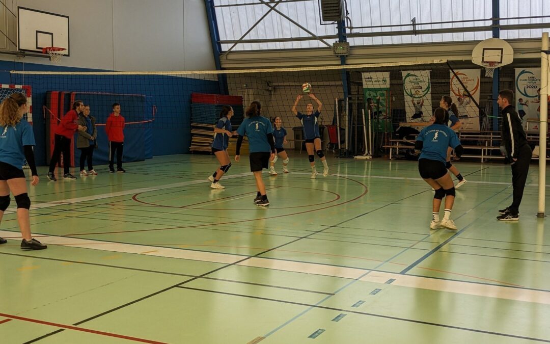 UNSS : championnat départemental de volley féminin