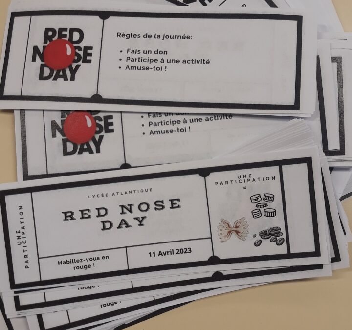J-5 avant le Red Nose Day !!!