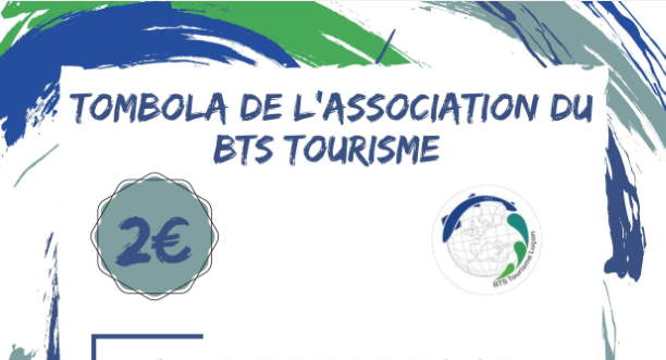 La tombola de l’association du BTS tourisme