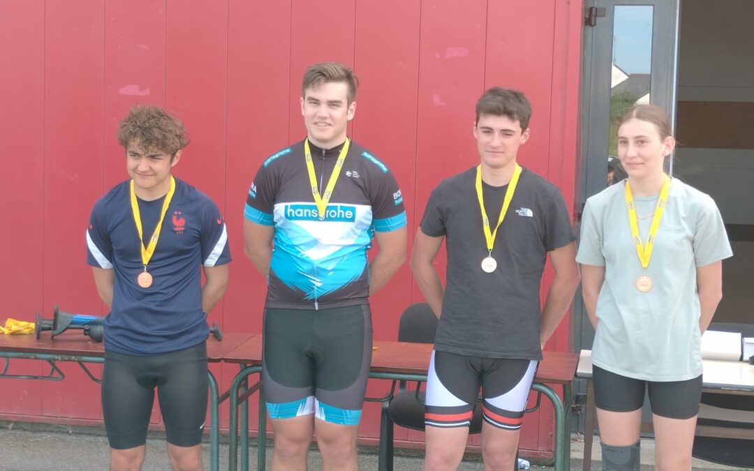 3ème place au championnat régional UNSS de VTT