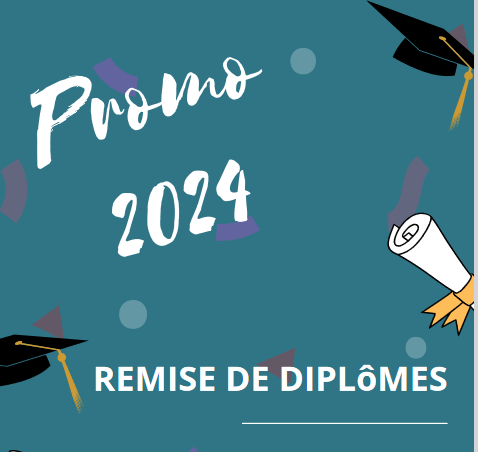 Vendredi 8 novembre : Remise des diplômes