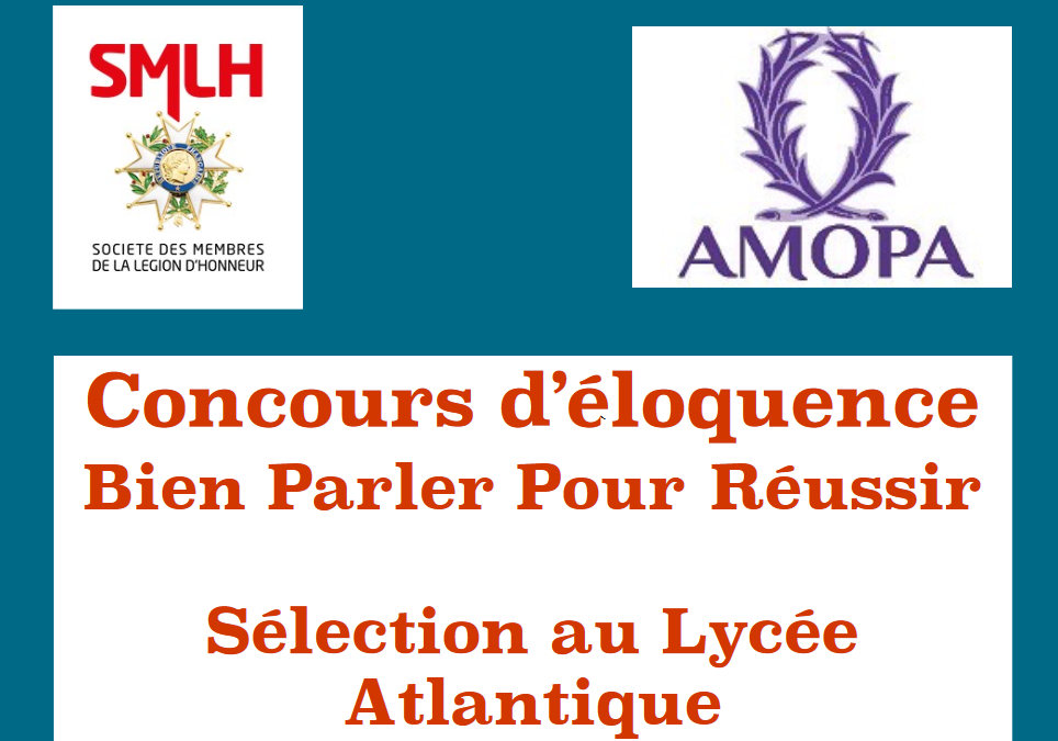 Concours d’éloquence « Bien parler pour réussir »